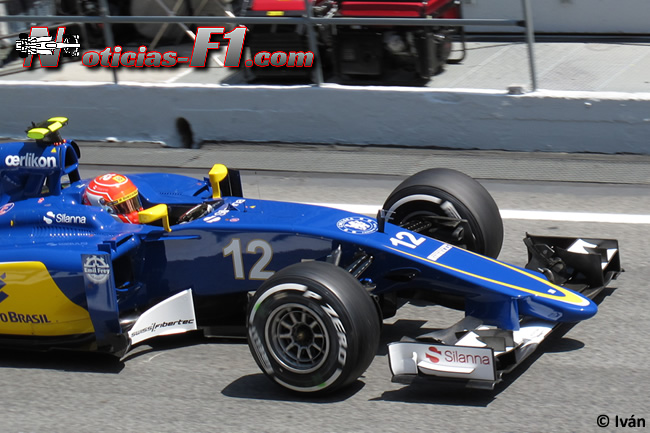 Felipe Nasr - Sauber - 2015 - www.noticias-f1.com