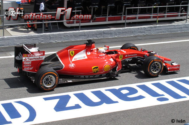 Sebastian Vettel - Scuderia Ferrari - 2015 - www.noticias-f1.com