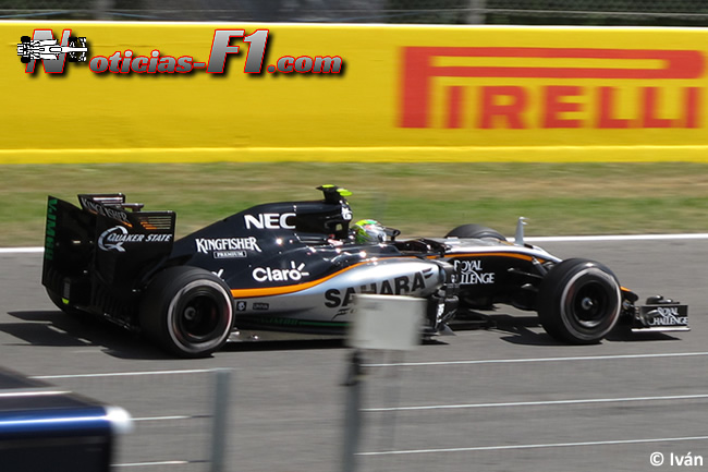 Sergio Pérez - Force India - 2015 - www.mnoticias-f1.com 