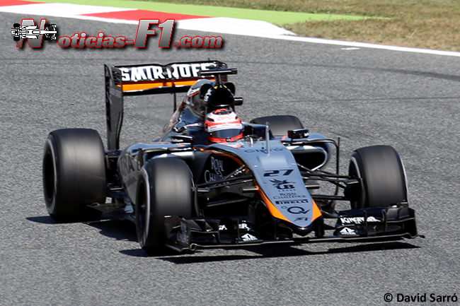 Nico Hulkenberg - Force India 2015 - David Sarró - www.noticias-f1.com 