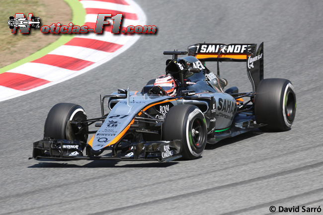 Nico Hulkenberg - Force India 2015 - David Sarró - ww.noticas-f1.com