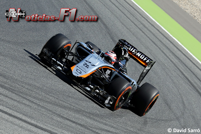 Nico Hulkenberg - Force India 2015 - David Sarró - www.noticias-f1.com