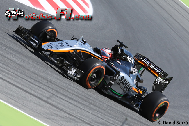 Nico Hulkenberg - Force India 2015 - David Sarró - www.noticias-f1.com