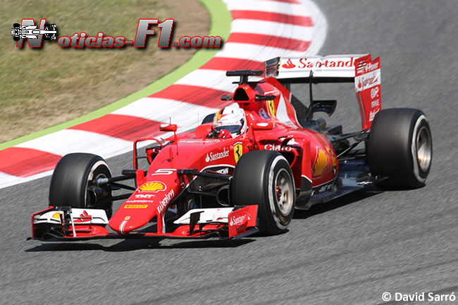 Sebastian Vettel - Scuderia Ferrari 2015 - David Sarró - www.noticias-f1.com