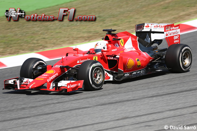 Sebastian Vettel - Scuderia Ferrari 2015 - David Sarró - www.noticias-f1.com