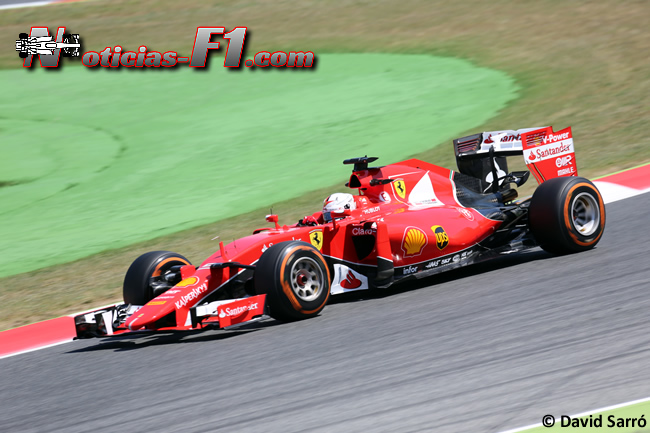 Sebastian Vettel - Scuderia Ferrari - 2015 - David Sarró - www.noticias-f1.com