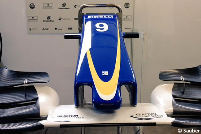 Actualización - Sauber - Morro - Alerón delantero - Singapur