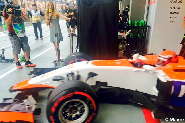 Alexander Rossi - Manor - Singapur 2015