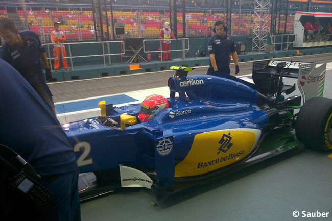 Felipe Nasr - Sauber - Singapur 2015