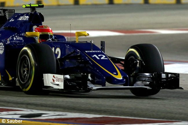 Felipe Nasr - Sauber - Singapur 2015