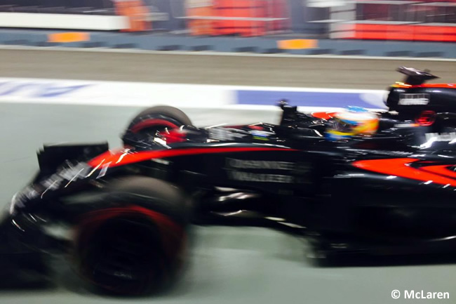 Fernando Alonso - McLaren - Singapur 2015