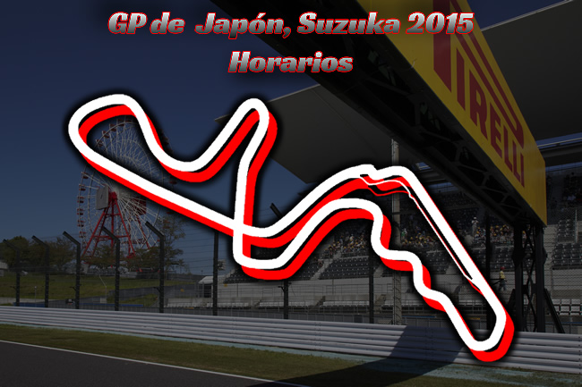 Gran Premio de Japón - Suzuka 2015 - Horarios