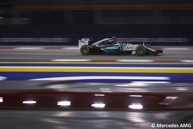 Nico Rosberg - Mercedes - Saingapur 2015