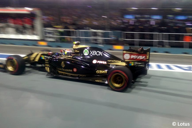 Pastor Maldonado - Lotus - Singapur 2015