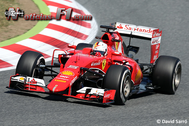 Sebastian Vettel - Scuderia Ferrari 2015 - David Sarró - www.noticias-f1.com