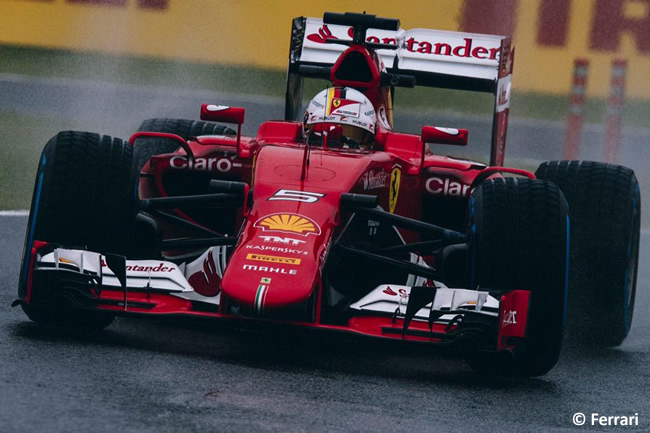 Sebastian Vettel - Scuderia Ferrari - Gran Premio de Japón 2015