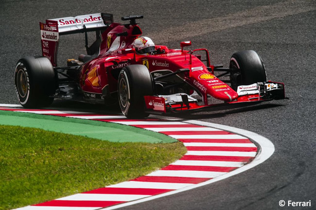 Sebastian Vettel - Scuderia Ferrari - Gran Premio de Japón 2015