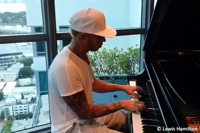 Lewis Hamilton - Piano