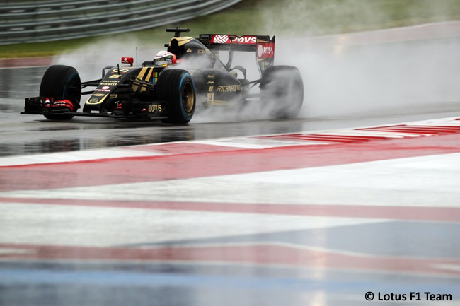 Romain Grosjean - Lotus F1 Team - Gran Premio de Estados Unidos 2015