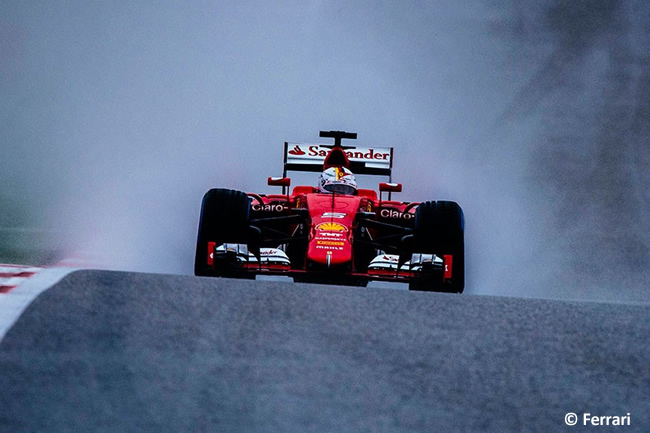 Sebastian Vettel - Scuderia Ferrari - Gran Premio de Estados Unidos 2015