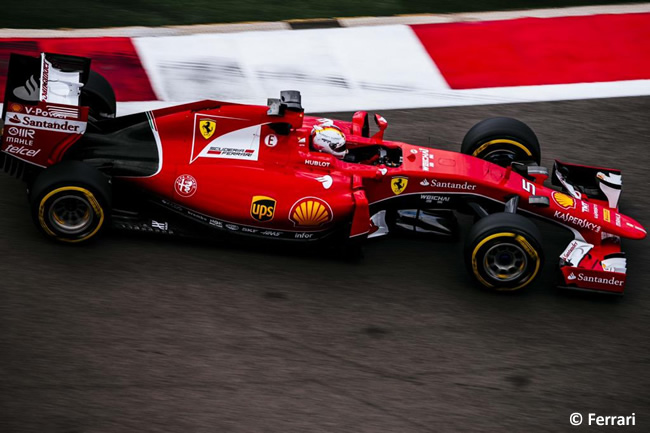 Sebastian Vettel - Scuderia Ferrari 2015