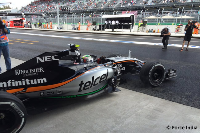 Sergio Pérez - Force India - Gran Premio de México 