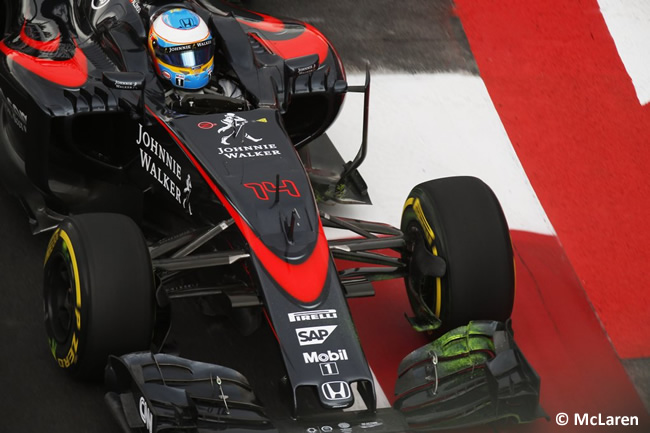 Fernando Alonso - McLaren - Gran Premio de México 2015