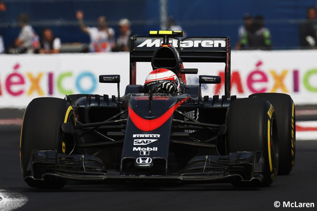 Jenson Button - McLaren - Gran Premio México 2015