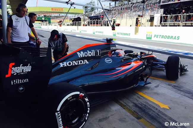 Jenson Button - McLaren - Gran Premio de Brasil 2015 