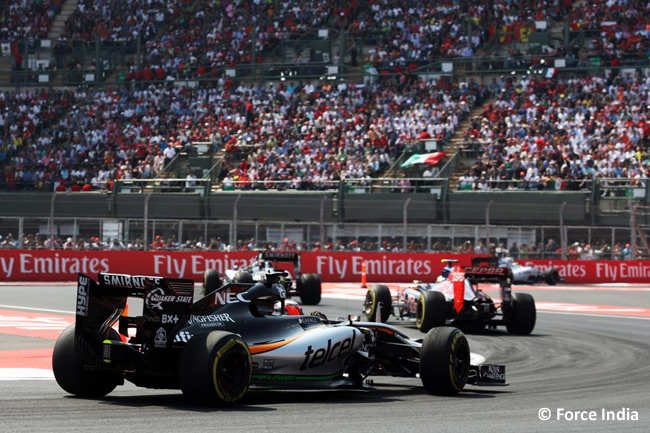 Nico Hulkenberg - Force India - Gran Premio de México 2015