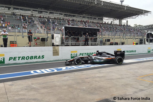 Nico Hulkenberg - Sahara Force India - Gran Premio de Brasil 2015