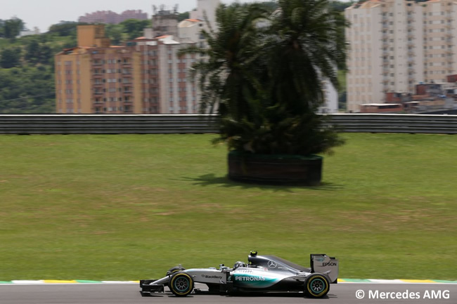 Nico Rosberg - Mercedes AMG - Gran Premio de Brasil 2015