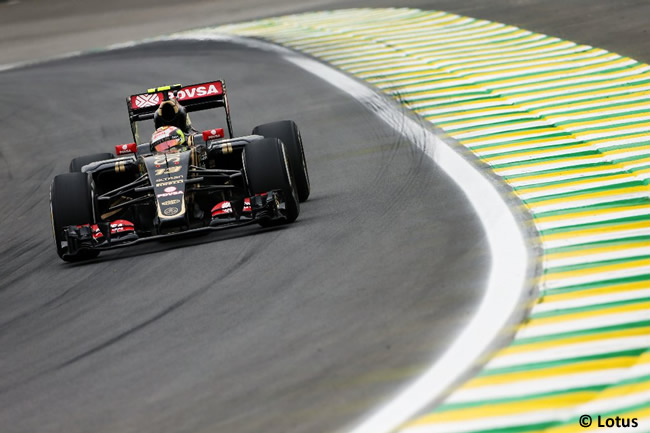 Pastor Maldonado - Lotus - Gran Premio de Brasil 2015