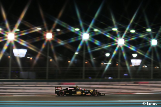 Romain Grosjean - Lotus - GP Abu Dhabi 2015