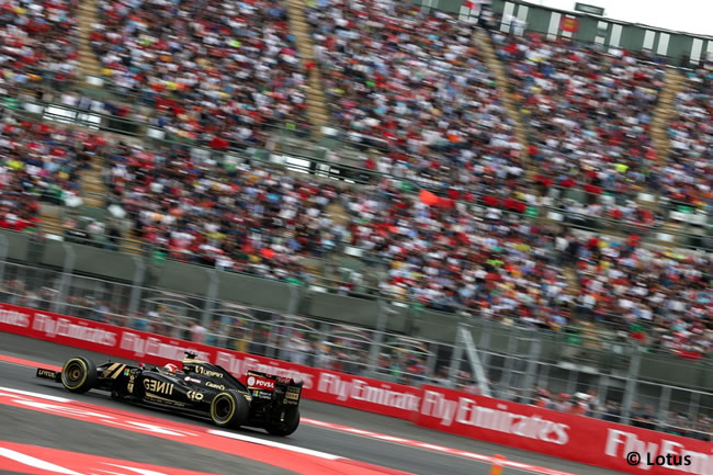 Romain Grosjean - Lotus - Gran Premio de México 2015