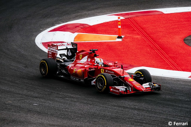 Sebastian Vettel - Scuderia Ferrari - Gran Premio México 2015