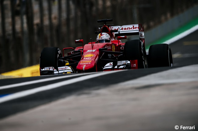 Sebatian Vettel - Scuderia Ferrari - Gran Premio de Brasil 2015