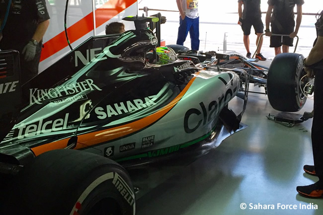 Sergio Pérez - Sahara Force India - Gran Premio de Brasil 2015