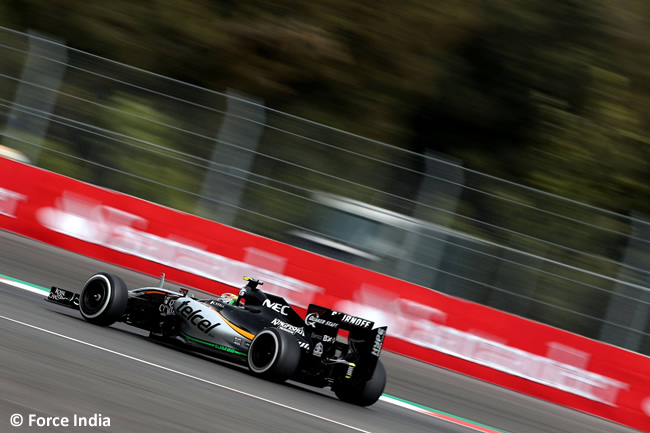 Sergio Pérez - Force India - Gran Premio de México 2015