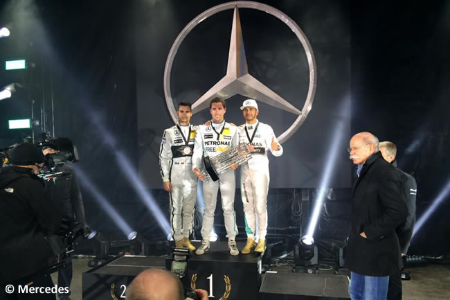 Daniel Juncadella - Pascal Wehrlein - Lewis Hamilton - Stars Cars 2015