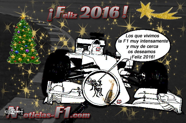 Felicitación Año nuevo 2016 - www.noticias-f1.com