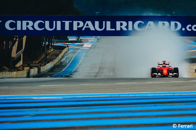 Kimi Raikkonen - Scuderia Ferrari - Test Pirelli 2016 - Paul Ricard