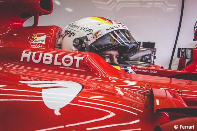 Sebastian Vettel - Scuderia Ferrari - Test Pirelli - Paul Ricard 2016