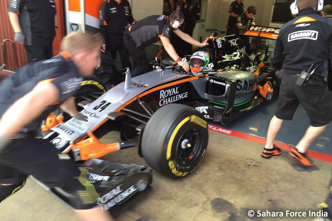 Alfonso Celis - Force India - VJM09