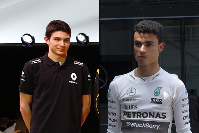 Esteban Ocono - Pascal Wehrlein - Mercedes