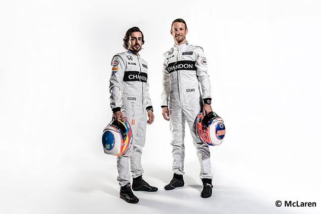 Fernando Alonso - Jenson Button - McLaren-Honda 