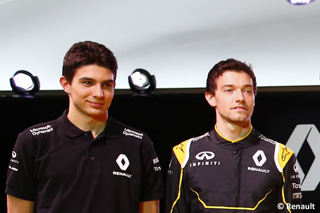 Jolyon Palmer - Esteban Ocon - Renault 2016