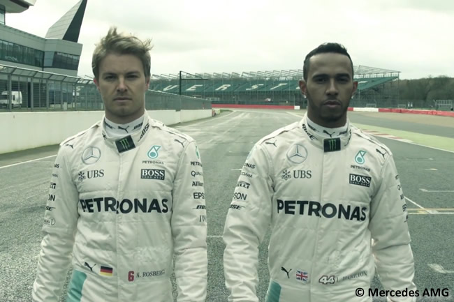 Lewis Hamilton - Nico Rosberg - Mercedes AMG 2016