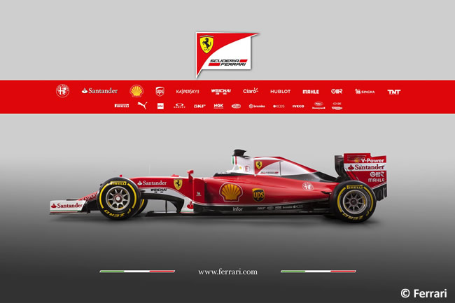 Scuderia Ferrari - SF16-H - Monoplaza 2016