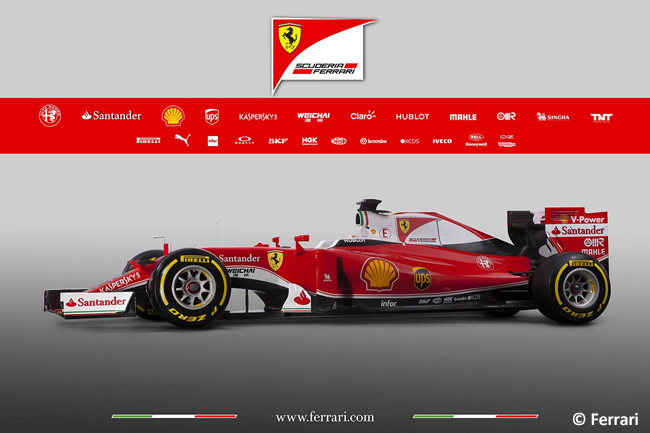 Scuderia Ferrari - SF16-H - Monoplaza 2016